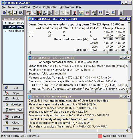 ProSteel desktop