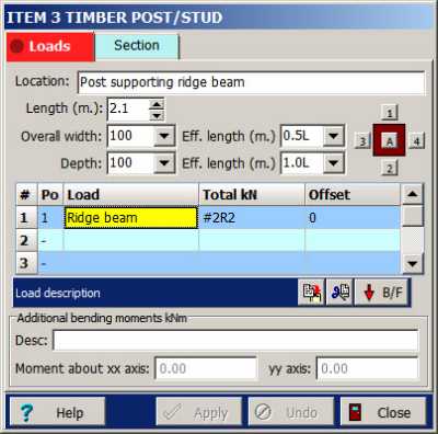 Timber post edit dialog