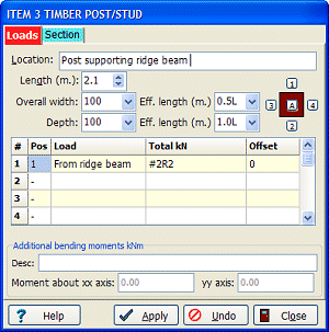 Timber post edit dialog